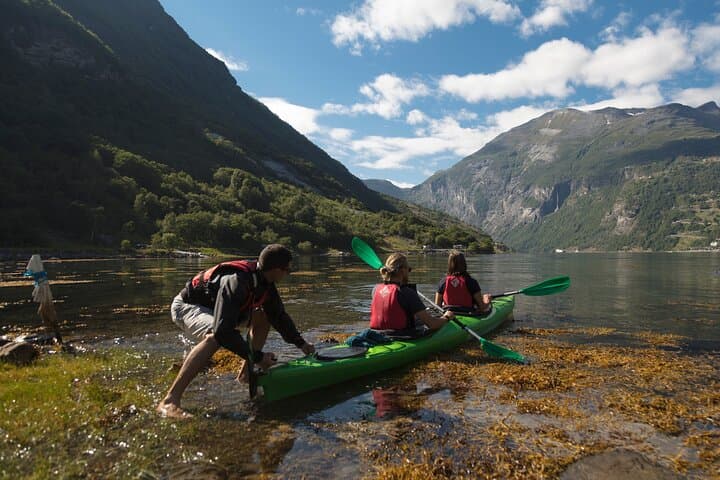 Paddle Geirangerfjord: 2-Hour Guided Kayak Tour to Gjaerdefossen photo 2