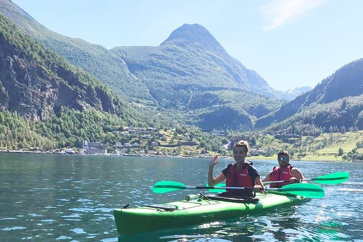 Paddle Geirangerfjord: 2-Hour Guided Kayak Tour to Gjaerdefossen photo 5