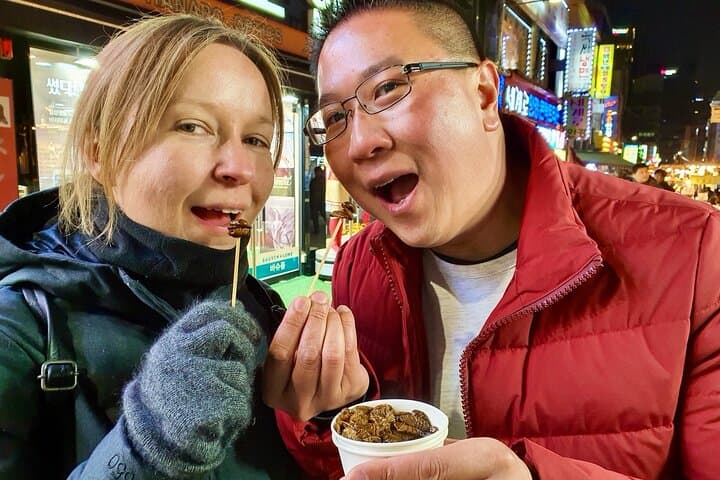 Seoul Street Eats Walking Tour: Private Personalized 3-Hour Food Experience