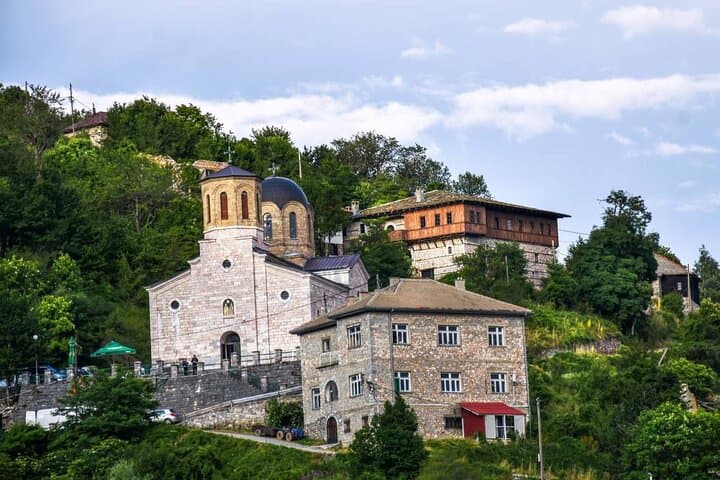 Skopje to Mavrovo: Bigorski Monastery, Lazaropole & Gari Day Escape