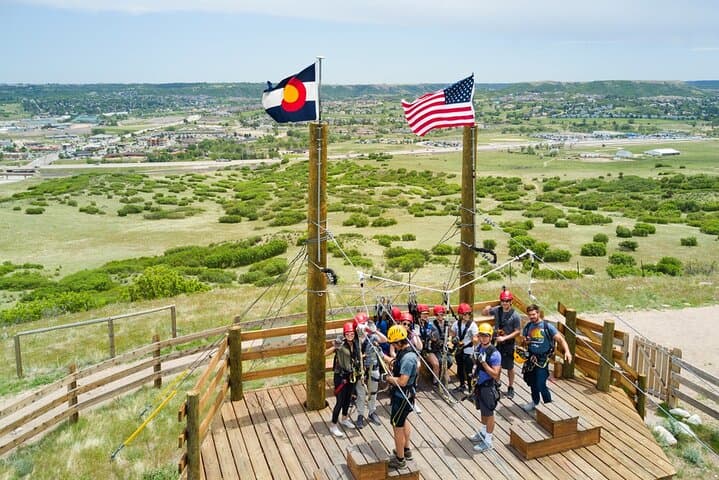 Soar the Edge: Castle Rock Zip Line Tour Near Denver photo 4