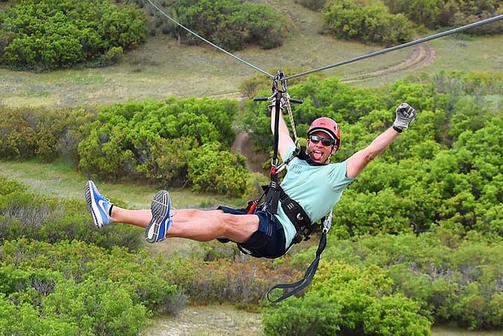 Soar the Edge: Castle Rock Zip Line Tour Near Denver photo 5
