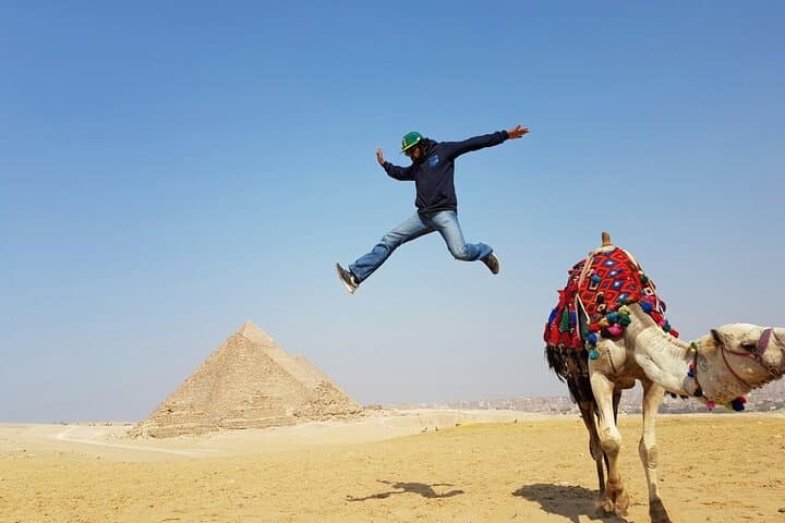 Giza Pyramids & Grand Egyptian Museum: Full-Day Tour with Felucca Ride photo 2