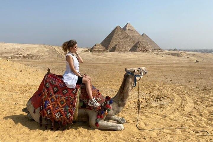 Half-Day Giza Pyramid & Sphinx Tour with Camel Ride and Koshary Lunch photo 6