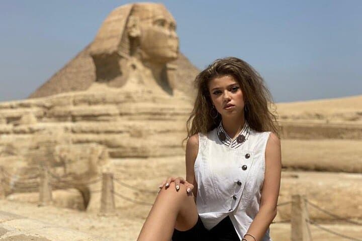 Half-Day Giza Pyramid & Sphinx Tour with Camel Ride and Koshary Lunch photo 5
