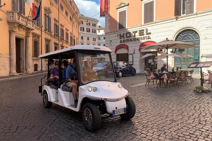 Rome Foodie Golf Cart Tour: Taste Historic Centro in Comfort photo 3
