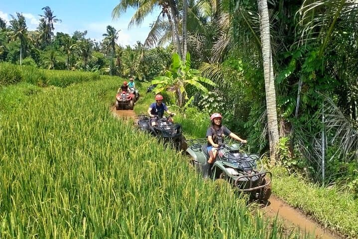 Ubud ATV Adventure: Private Quad Bike Through Rice Fields, Waterfall & Cave photo 2