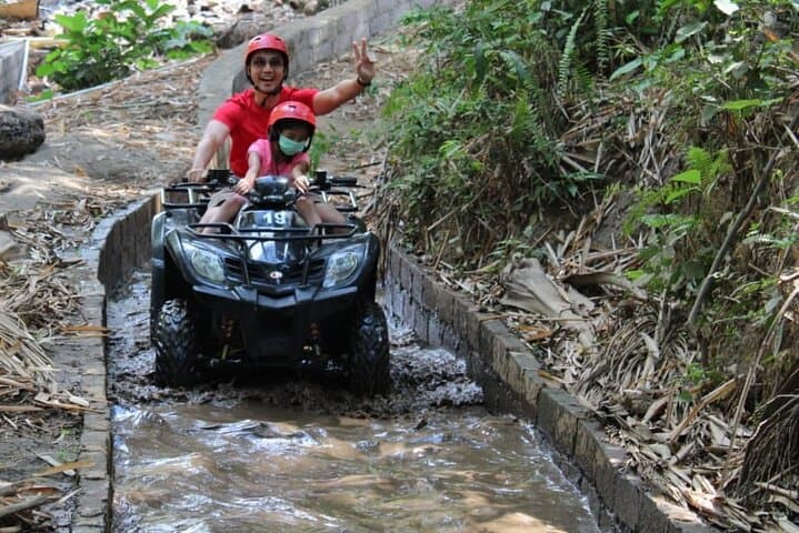 Ubud ATV Adventure: Private Quad Bike Through Rice Fields, Waterfall & Cave photo 6