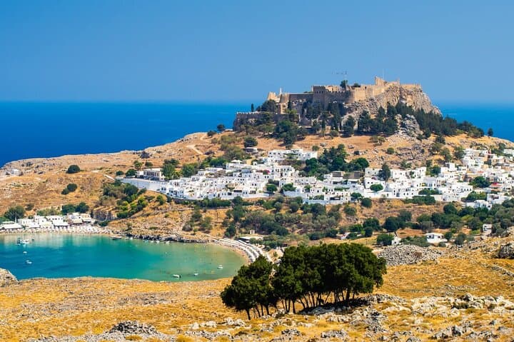 Rhodes and Lindos Private Half-Day Excursion: Old Town, Monte Smith & Lindos Acropolis
