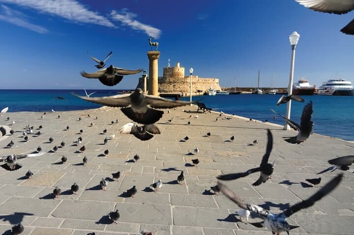 Best of Rhodes: Private Beach Excursion to Old Town, Mandraki & Top Beaches photo 3