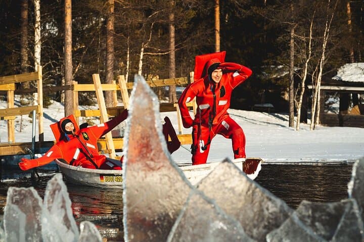 Arctic Ice-Floating in Rovaniemi — Small-Group Daytime Experience photo 2