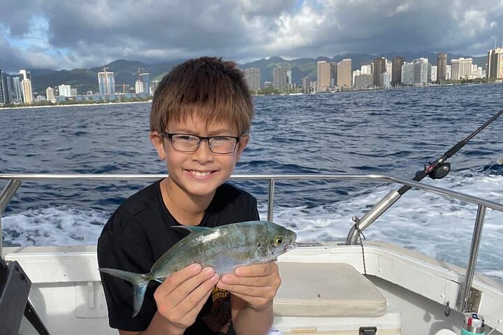 Private Reef Fishing Charter from Kewalo Basin Harbor, Honolulu photo 5