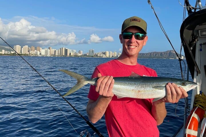 Private Reef Fishing Charter from Kewalo Basin Harbor, Honolulu photo 6