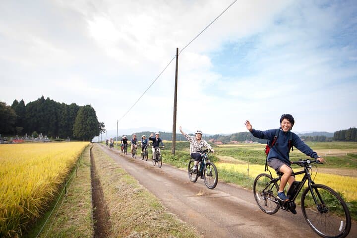 Hagi Sake Brewery Cycling Tour: Ride Through Rice Fields to Yachiyo Tasting