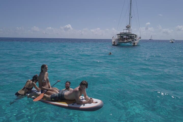 St. Antonio Half-Day Catamaran: Paddle, Snorkel & Beach Shore Excursion in Ibiza photo 3
