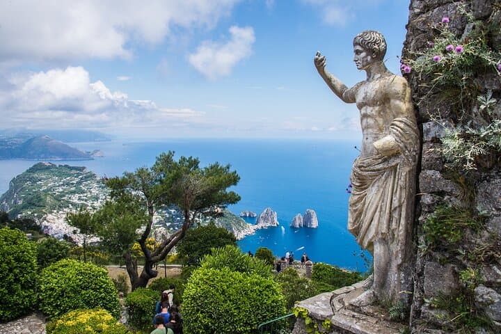 Blue Grotto & Anacapri Walking Tour — Capri Day Trip with Chairlift and Gardens photo 4