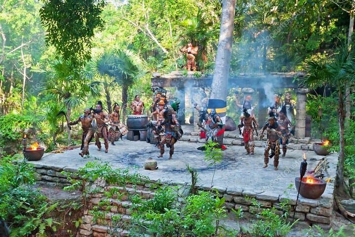 Full-Day Xcaret Plus: Culture, Underground Rivers & Marine Life from Cancun photo 6