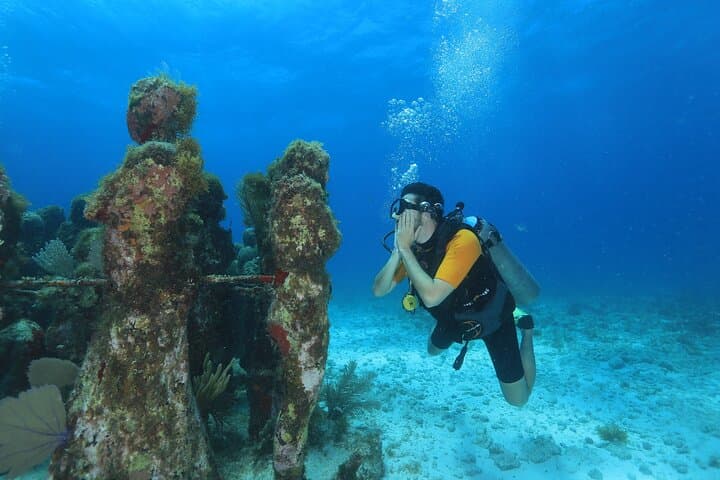 Two-Tank Beginner Scuba in Cancun: MUSA & Manchones Reef Guide photo 3