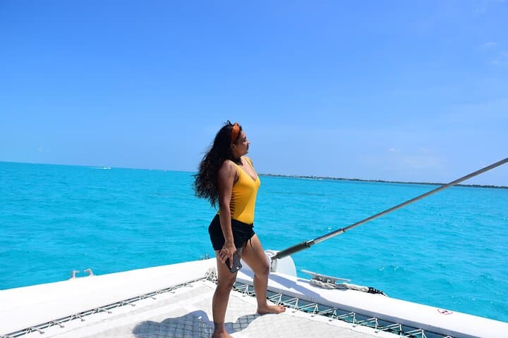 Catamaran Party to Isla Mujeres from Cancun — Snorkel, Beach Club & Open Bar photo 2