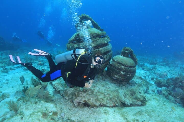 Cancun 2-Tank Dive: MUSA Underwater Museum & Manchones Reef for Certified Divers photo 3