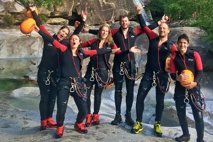 Beginner Canyoning in Ticino: Boggera Gorge Near Bellinzona