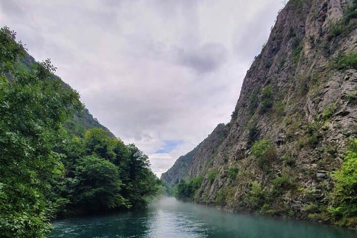 Hiking Matka Canyon from Skopje — Millennium Cross, Vrelo Cave & Canyon Trails photo 1