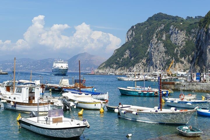 Capri & Anacapri in a Day: Blue Grotto, Mount Solaro and La Piazzetta Small-Group Tour photo 6