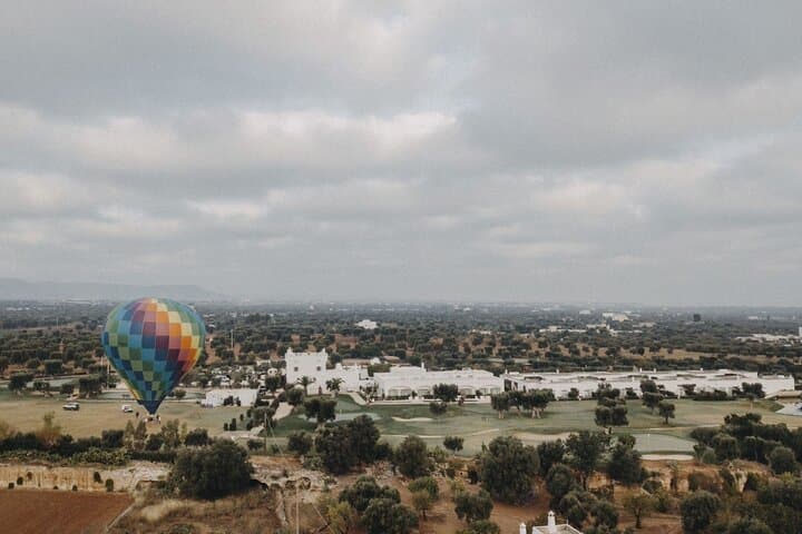 Hot Air Balloon Flight Over Valle d'Itria: Sunrise Above Alberobello's Trulli photo 2
