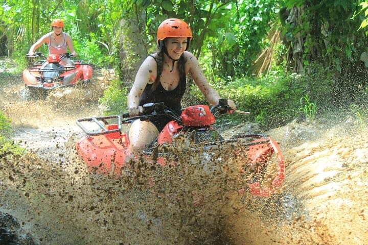 Solo ATV Ride Through Bali’s Countryside: Cave, Waterfall & Rice-Field Tracks