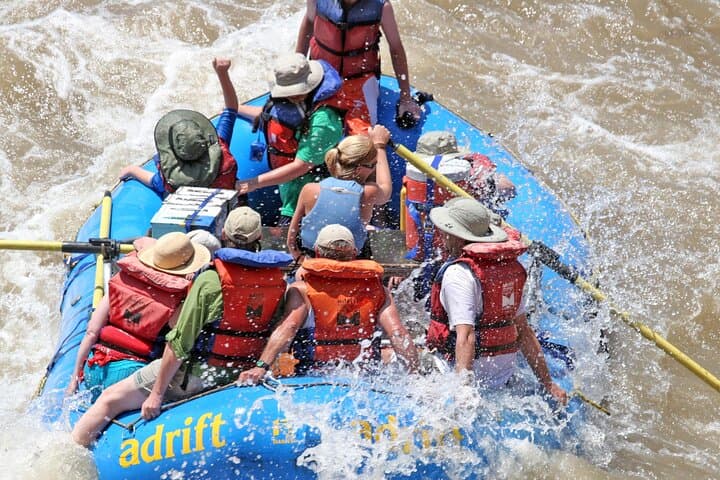 Charge the Rapids: Full-Day Westwater Canyon Whitewater Rafting from Moab