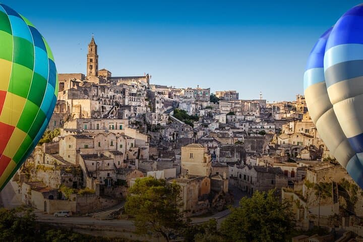 Matera Hot Air Balloon Flight Over the Sassi: Small-Group Sunrise Tours