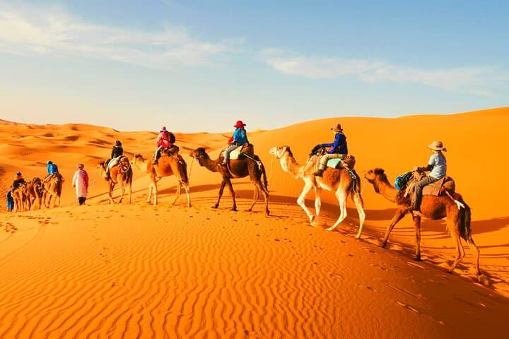 Marrakech to Fes: 3-Day Desert Tour via Merzouga, Ait Ben Haddou & Todra Gorges