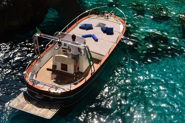 Capri Boat Excursion: Private 2.5-Hour Tour to Faraglioni, Caves and Swim Stops photo 2