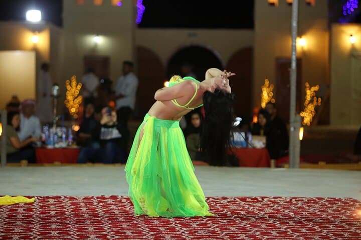 Dubai Red-Sand Dune Safari: Full Evening with Belly Dance, Tanura & Fire Show photo 6