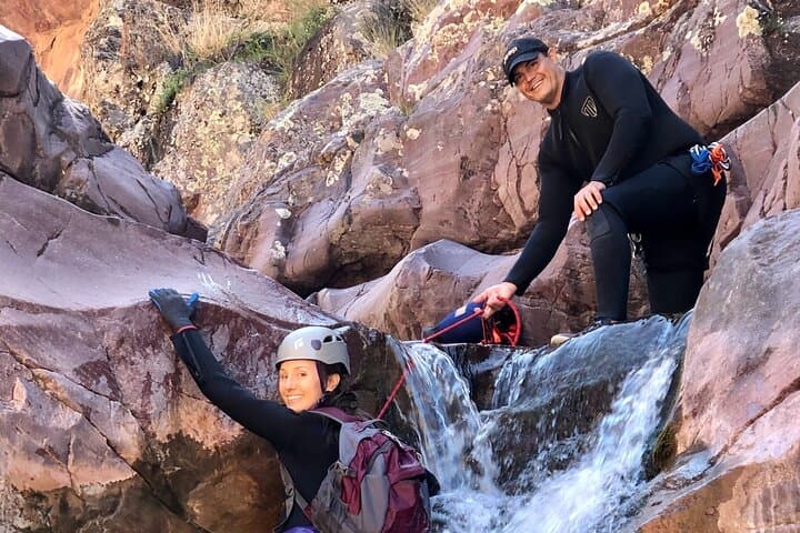 Ultimate Canyoneering Adventure Near Phoenix: Rappels, Pools & Natural Slides photo 4