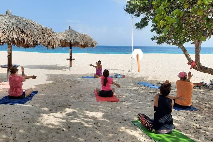Eagle Beach Yoga & Sound Bath — Morning Beach Yoga on Aruba's White Sand photo 3
