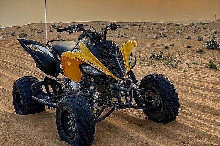 Lahbab Desert Quad Bike Safari: Quad Biking, Sandboarding & BBQ Camp photo 4