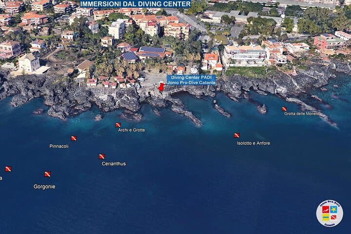 Guided Scuba Dives in Catania's Lava Bay — Full-Equipment Experience