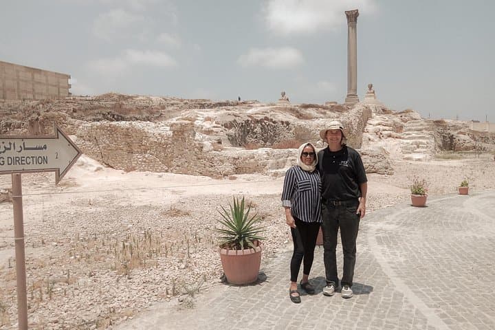 Alexandria Day Trip from Cairo: Pompey's Pillar, Catacombs and Qaitbay Citadel photo 1