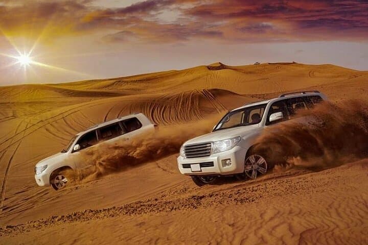 Dubai Desert Safari with BBQ Dinner: Evening Dune‑Bashing, Camel Rides & Live Shows photo 6