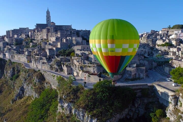 Sunrise Hot Air Balloon Over Matera's Sassi — Private Flight with Masseria Breakfast photo 2