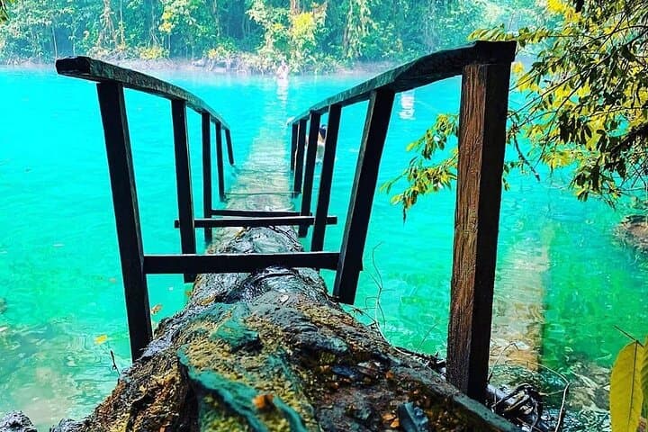 Hun Nal Ye Cenote Day Tour from Cobán: Swim, Tube & Boat in Turquoise Pools photo 2