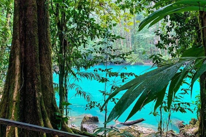 Hun Nal Ye Cenote Day Tour from Cobán: Swim, Tube & Boat in Turquoise Pools photo 3