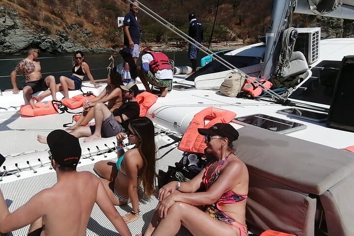 Full-Day Tayrona Catamaran: Sail, Snorkel & Beach Lunch from Santa Marta photo 3