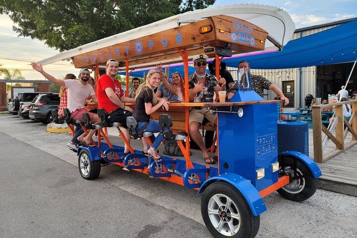 St. Pete Party Bike Pub and Mural Mixer: Trolley Pub Bar Crawl photo 4