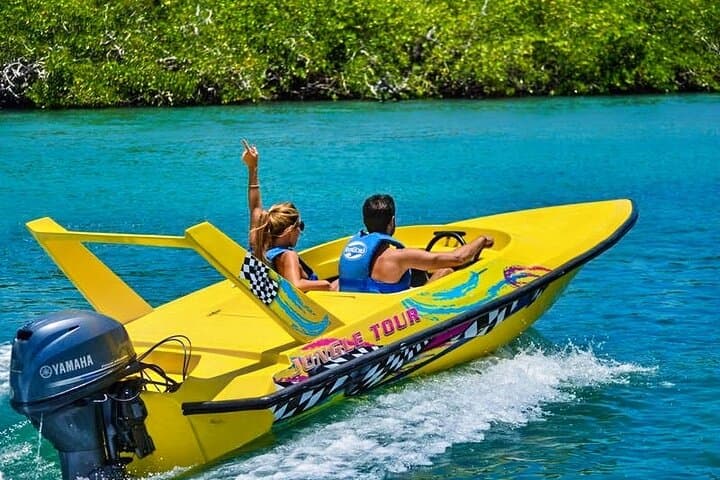 Mangrove Jungle Speedboat Experience in Cancun — Punta Nizuc Snorkel photo 4