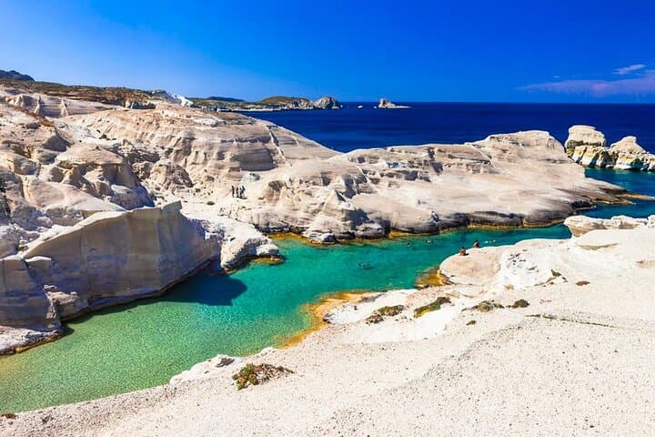 Sailing Milos: Kleftiko Caves, Poliegos Blue Lagoon & Pollonia Day Cruise photo 2