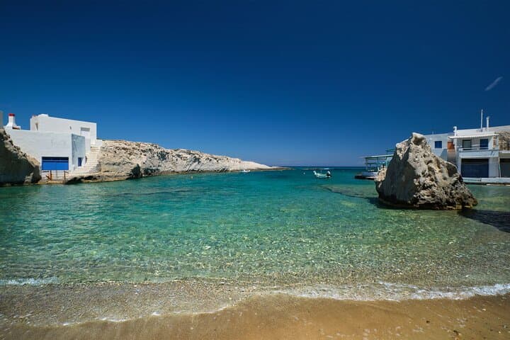 Sailing Milos: Kleftiko Caves, Poliegos Blue Lagoon & Pollonia Day Cruise photo 5