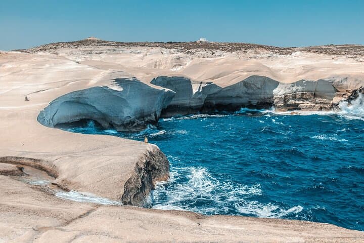 Sailing Milos: Kleftiko Caves, Poliegos Blue Lagoon & Pollonia Day Cruise photo 3