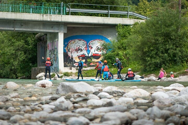 Soca River Whitewater SUP Trip from Bovec: Small-Group Adventure photo 4